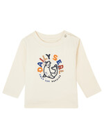 Noppies Boys Tee Grinestar long sleeve, Buttercream