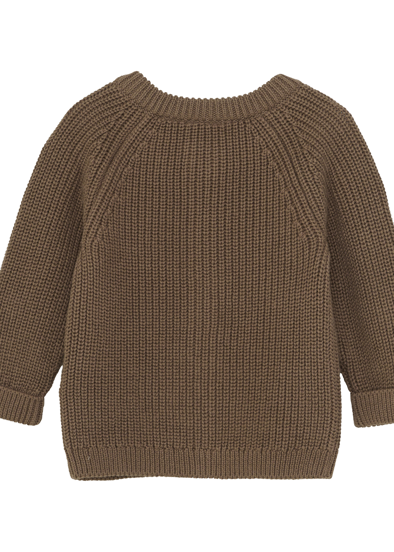 ENFANT Cardigan Knit, Pine Bark