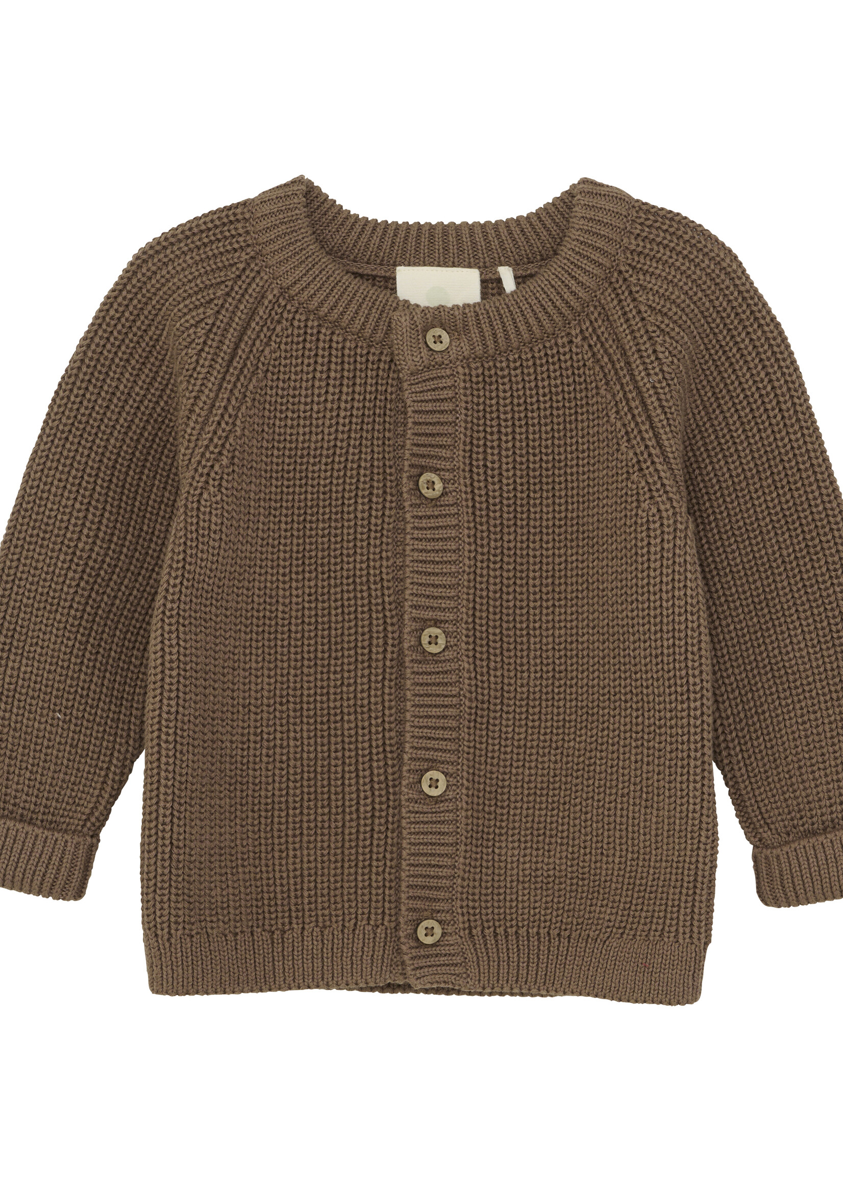 ENFANT Cardigan Knit, Pine Bark