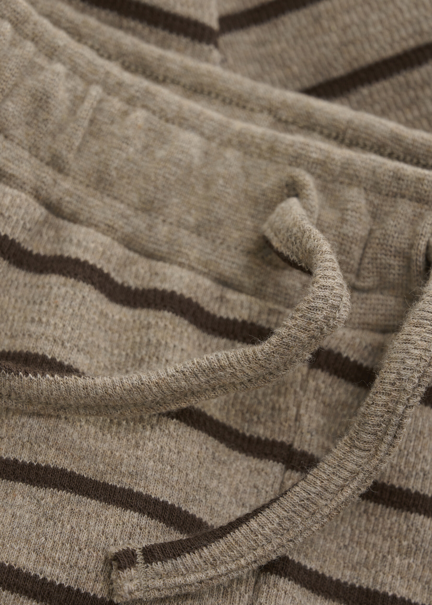 ENFANT Pants Sweat Stripe, Pine Bark