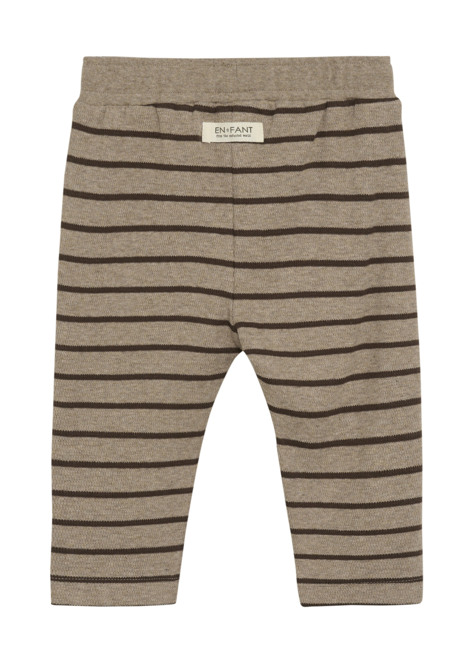 ENFANT Pants Sweat Stripe, Pine Bark