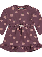 Babyface girls sweatdress longsleeve, purple, BBE24428702