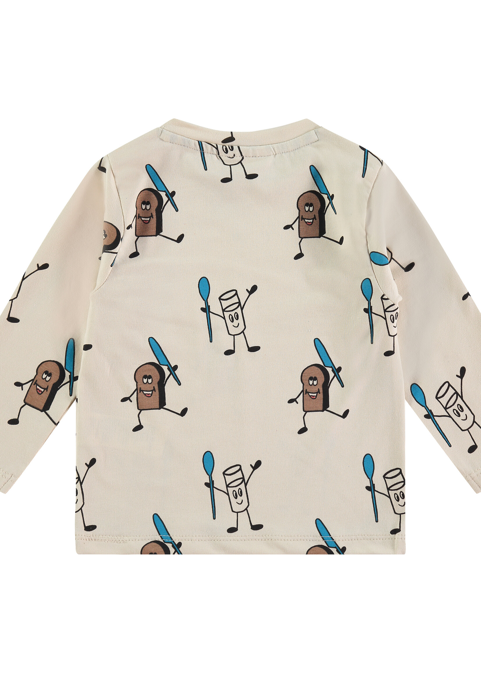 Babyface boys t-shirt long sleeve, cream, BBE24427617