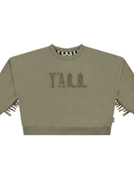 Stains and Stories girls sweater, army, SSA24508476
