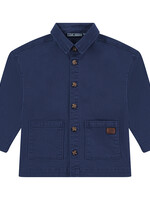 Stains and Stories boys overshirt, blue, SSA24407555