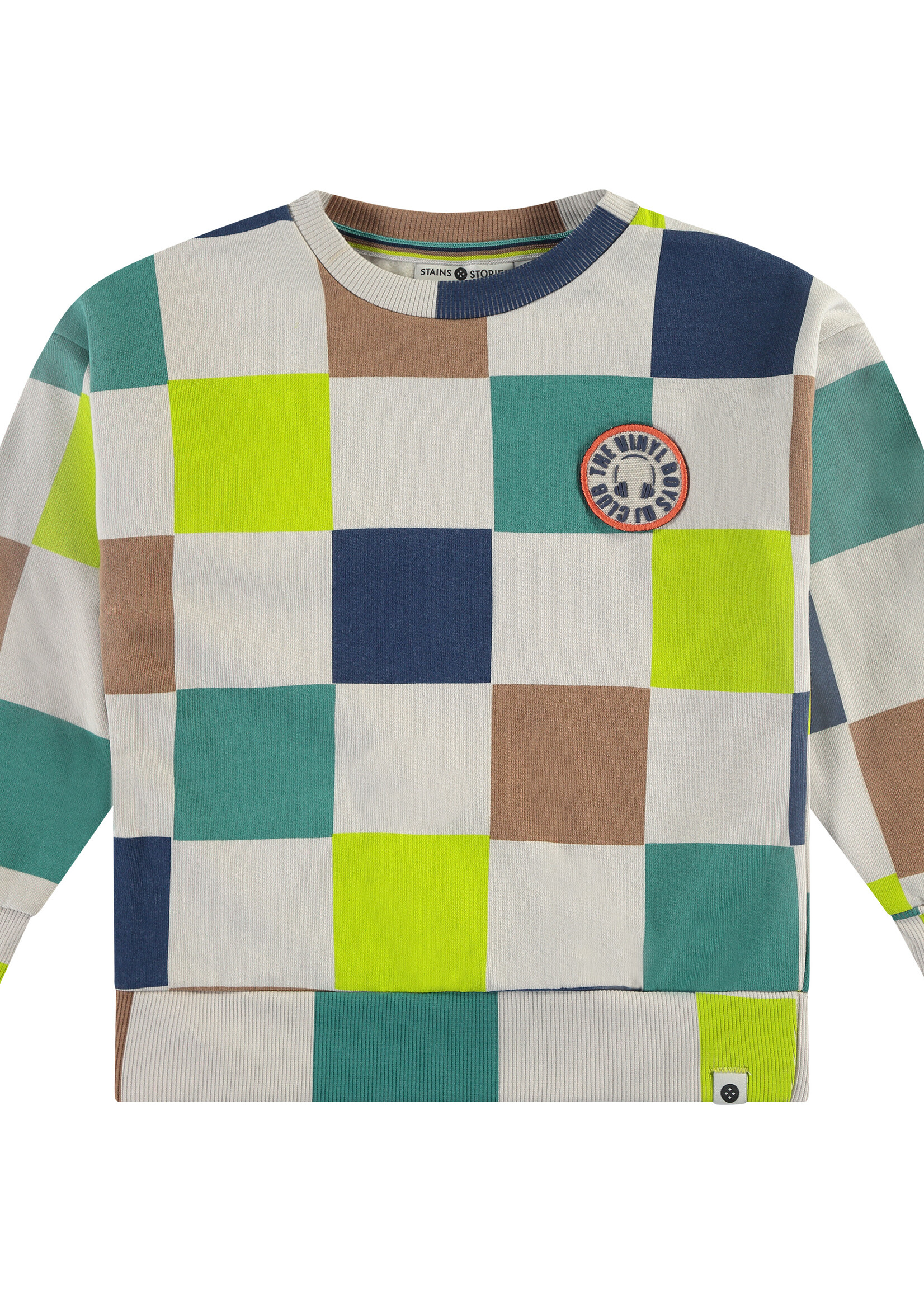 Stains and Stories boys sweatshirt, bone, SSA24407453