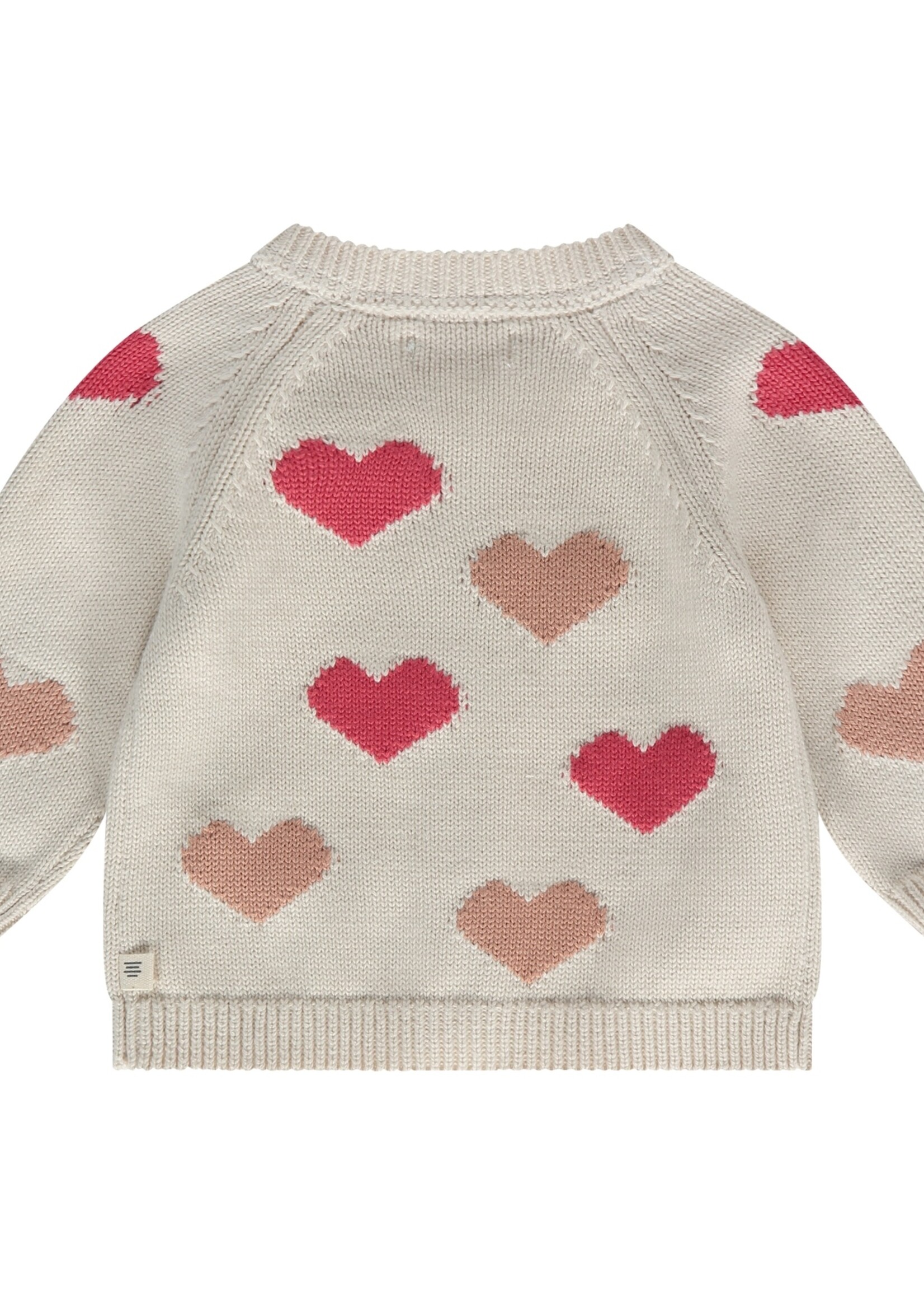 A Tiny Story baby cardigan, pearl, TIN25129341