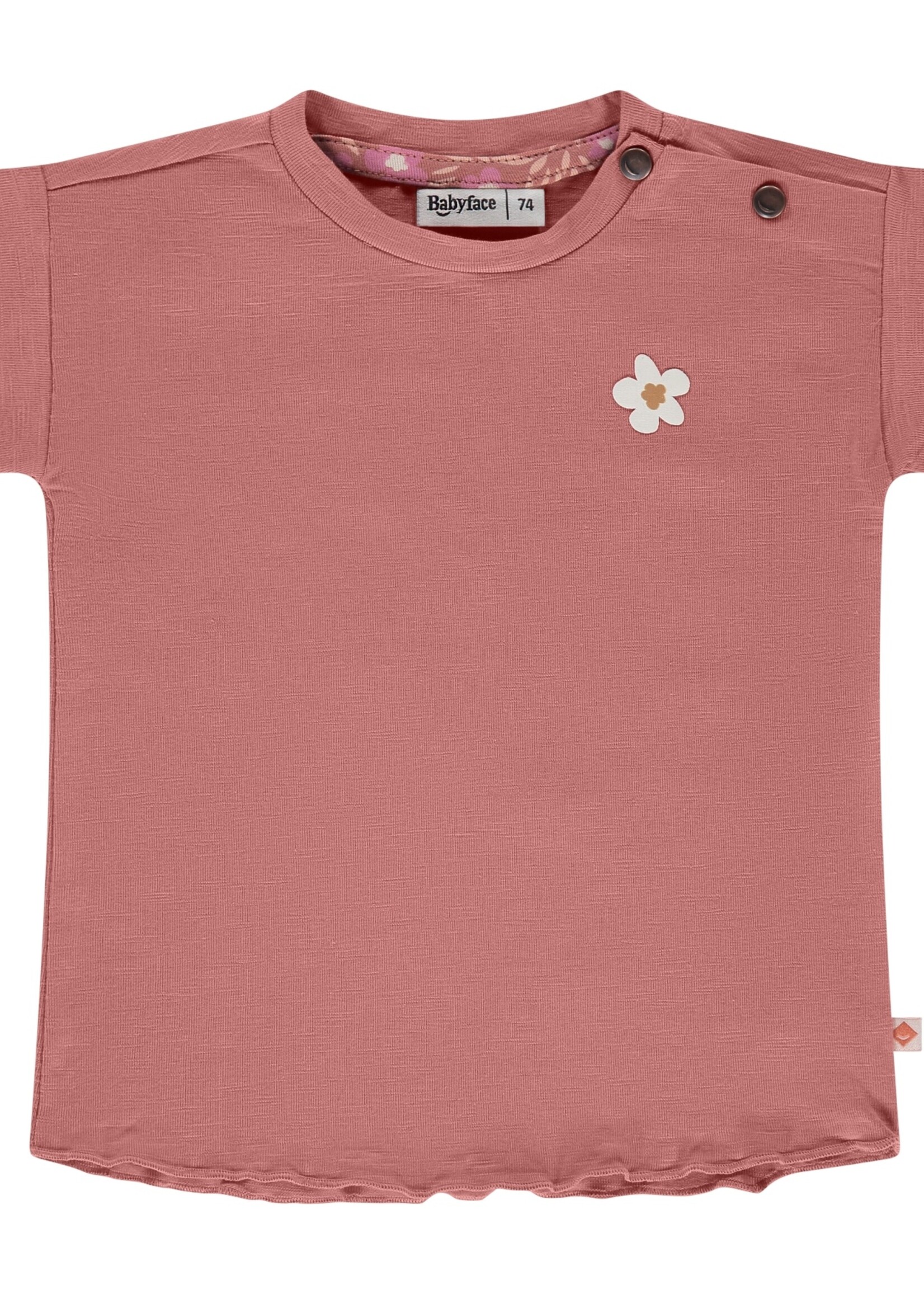 Babyface baby girls t-shirt short sleeve, frosting, BBE25228626