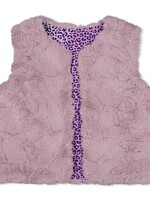Jubel Omkeerbaar teddy gilet - Wild Soul, l.Lila