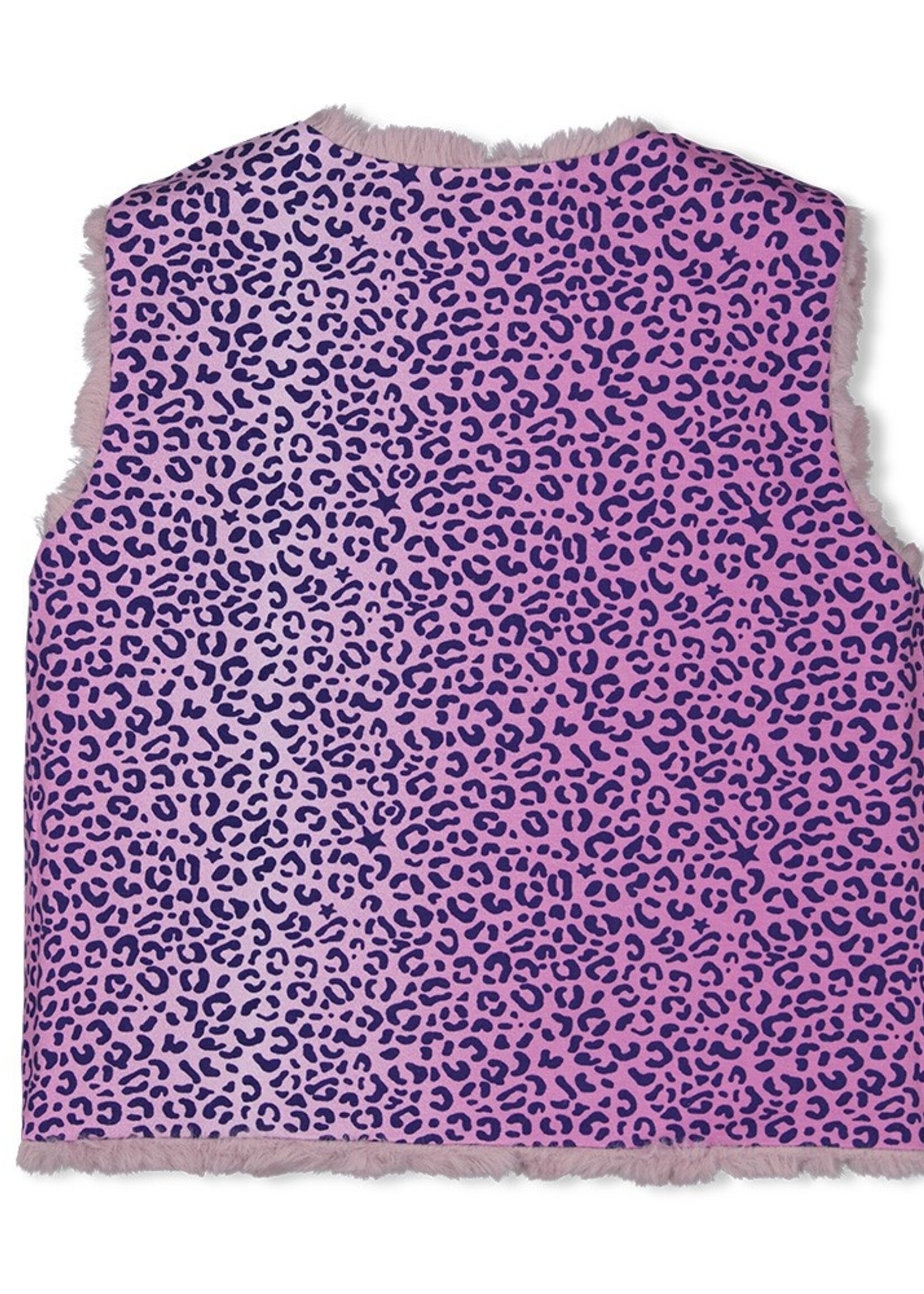Jubel Omkeerbaar teddy gilet - Wild Soul, l.Lila