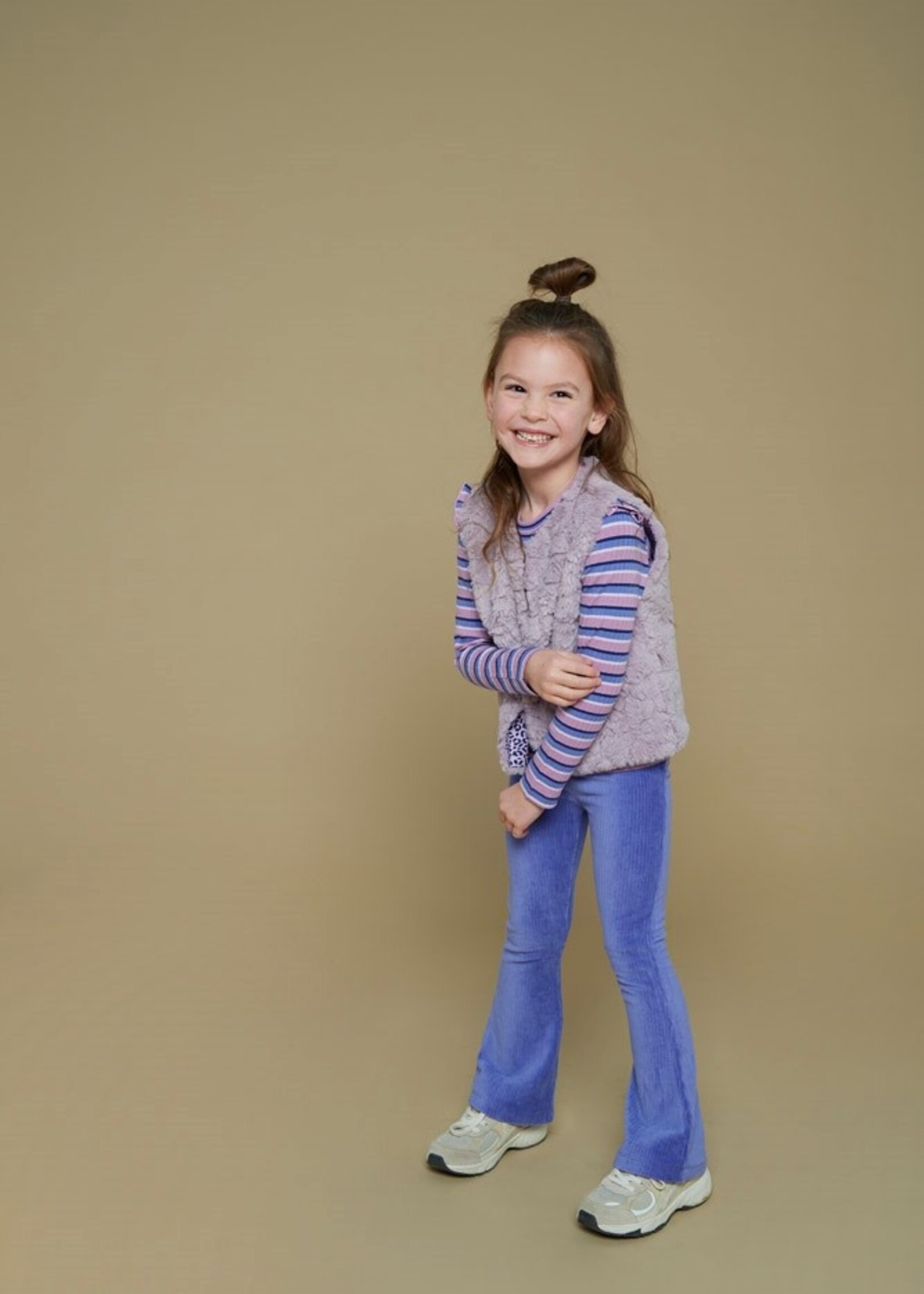 Jubel Omkeerbaar teddy gilet - Wild Soul, l.Lila