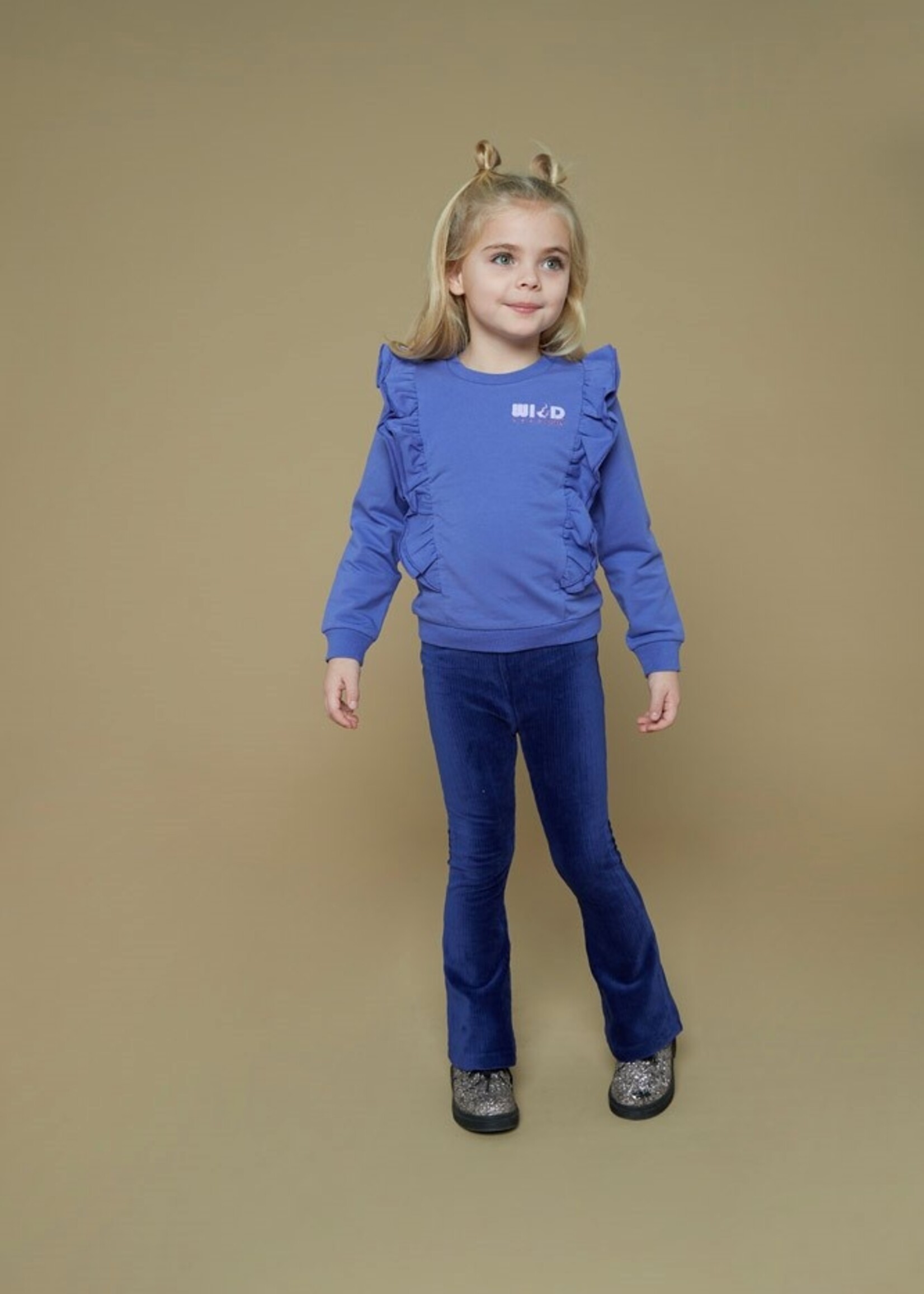 Jubel Flared broek velours rib - Wild Soul, Indigo