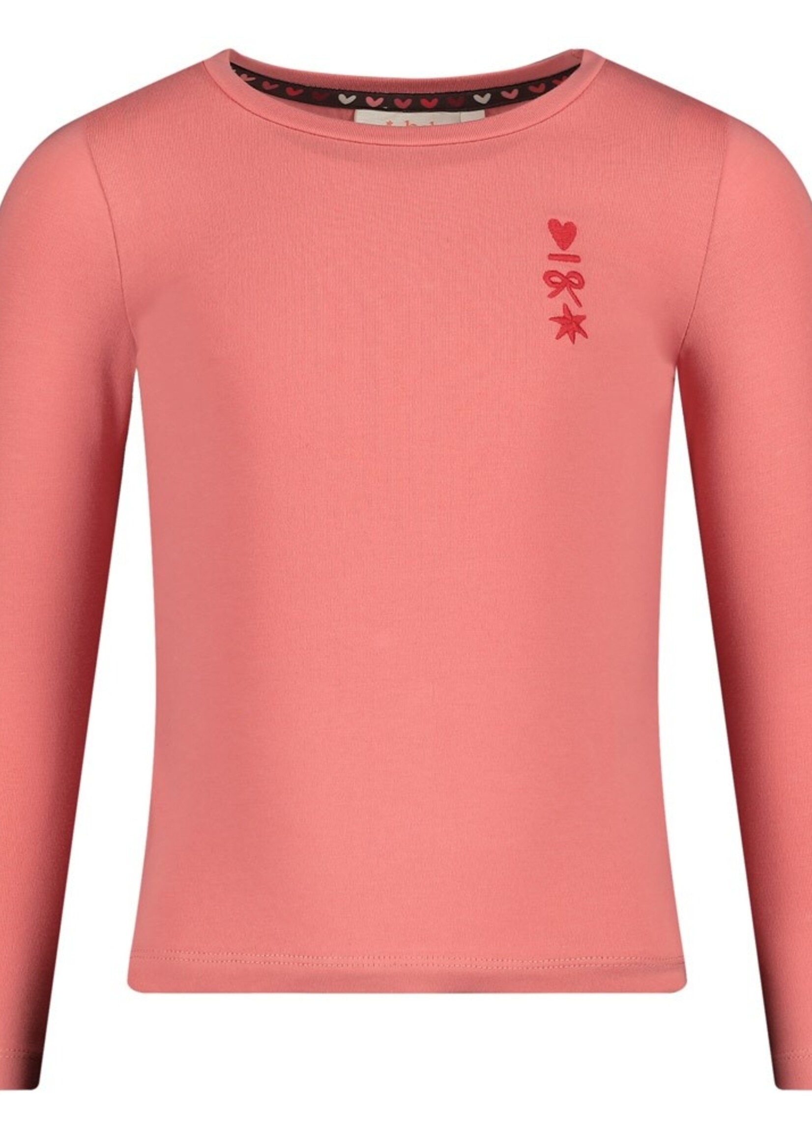 Jubel Longsleeve - Queen Of Hearts, l.Roze