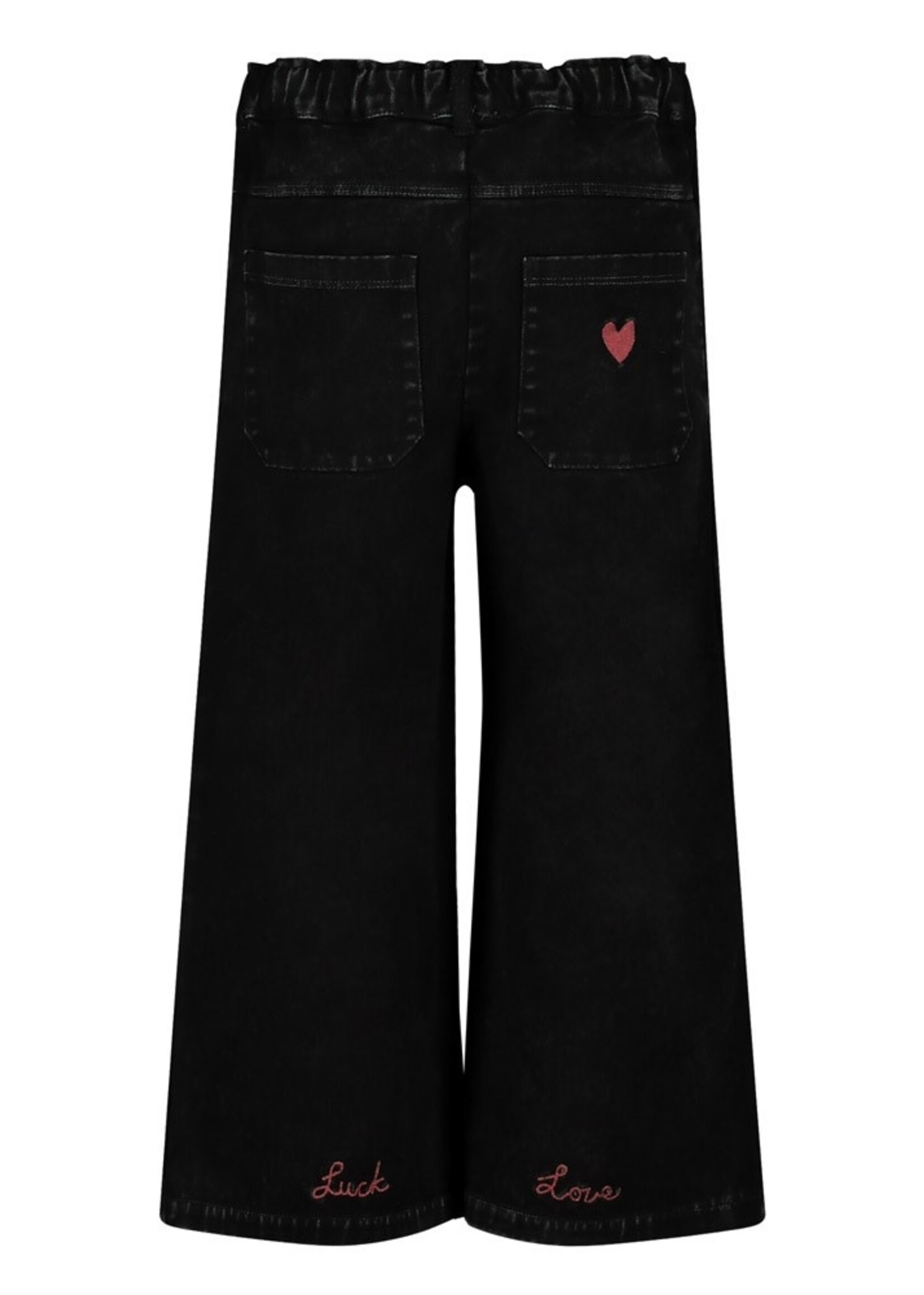 Jubel Culotte denim look - Queen Of Hearts, Antraciet