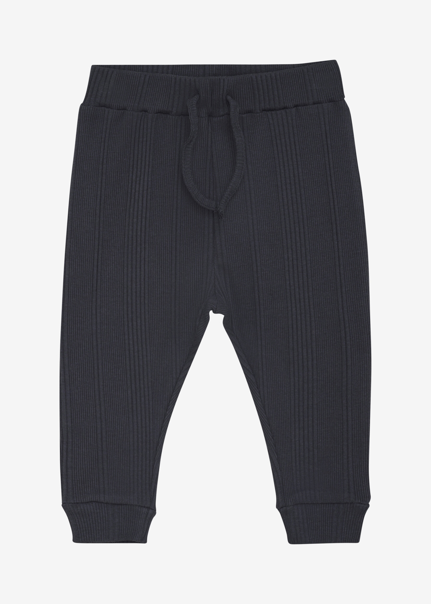 ENFANT Pants LS Rib, Ebony