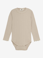 ENFANT Body LS Pointelle, French Oak