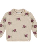 Babyface baby girls pullover, nude, BBE25528324