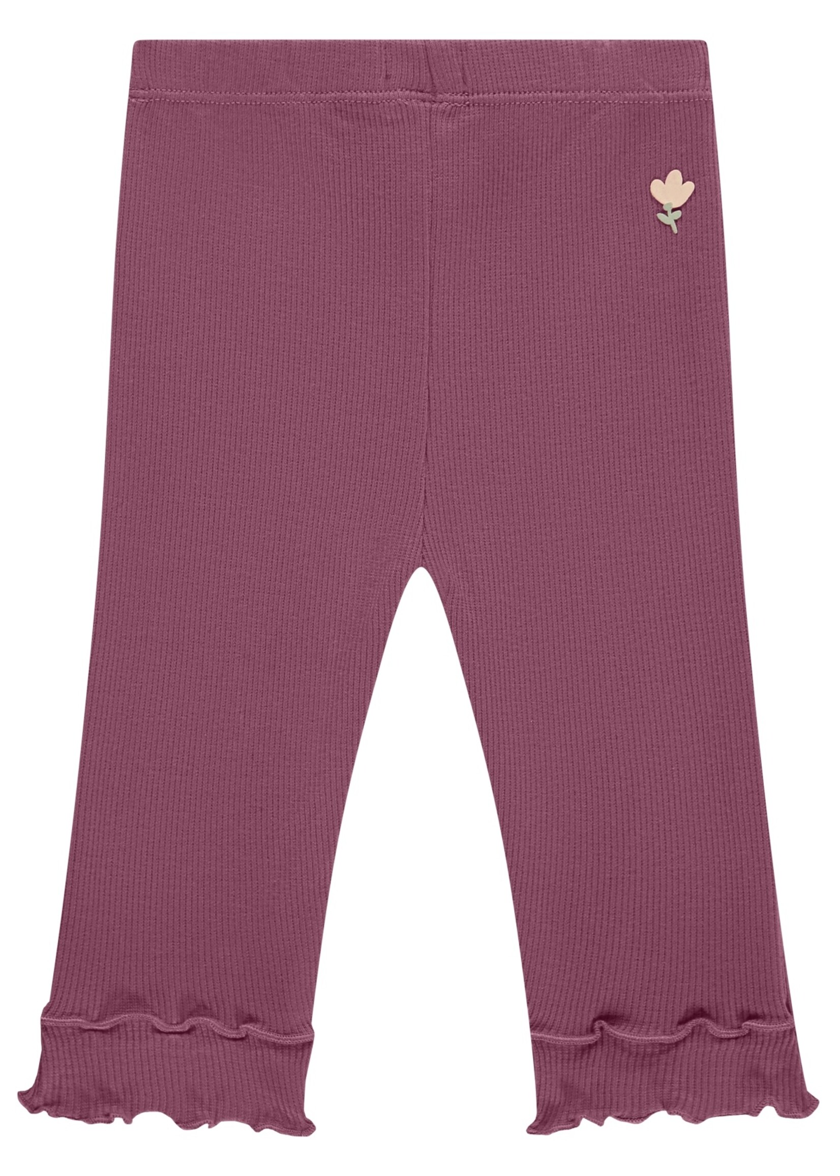 Babyface baby girls legging, burgundy, BBE25528236