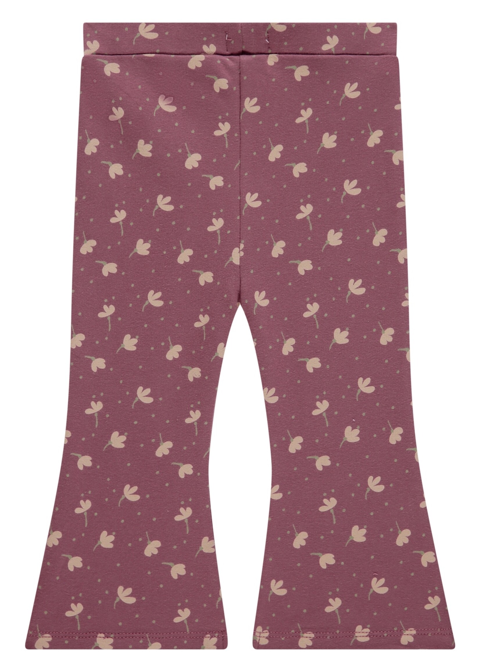 Babyface baby girls flared pants, burgundy, BBE25528230