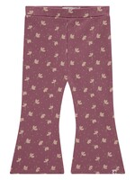 Babyface baby girls flared pants, burgundy, BBE25528230