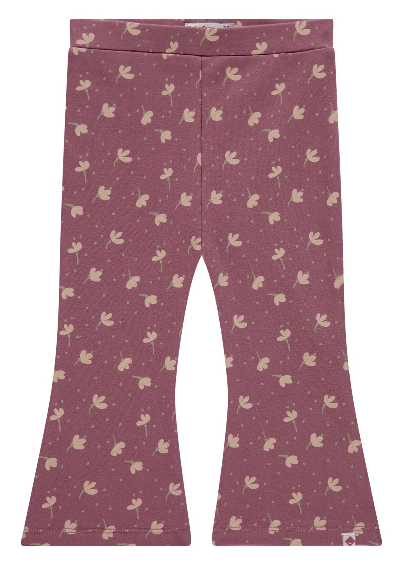 Babyface baby girls flared pants, burgundy, BBE25528230
