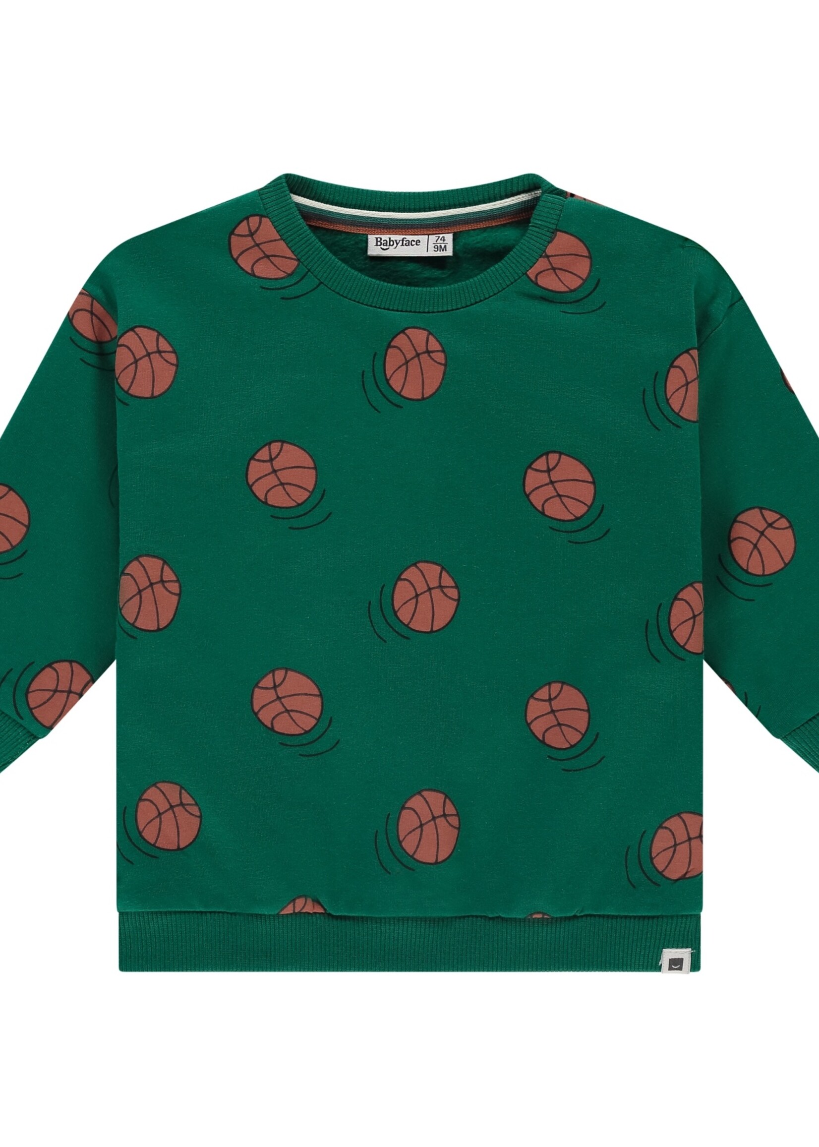 Babyface baby boys sweatshirt, turtle, BBE25527423