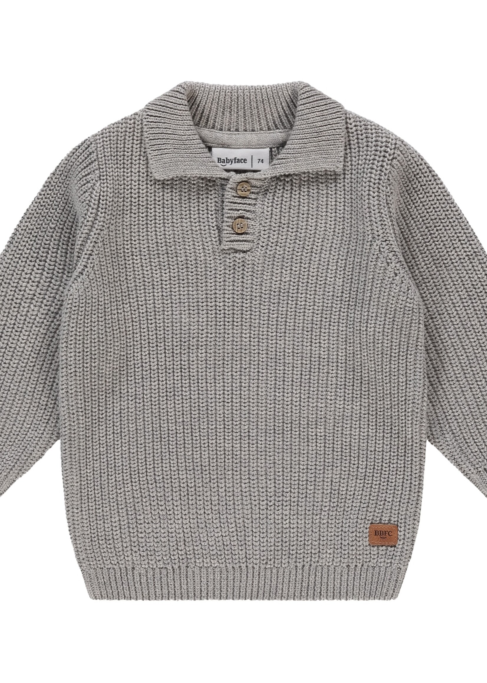 Babyface baby boys pullover, GREY MELANGE, BBE25527321