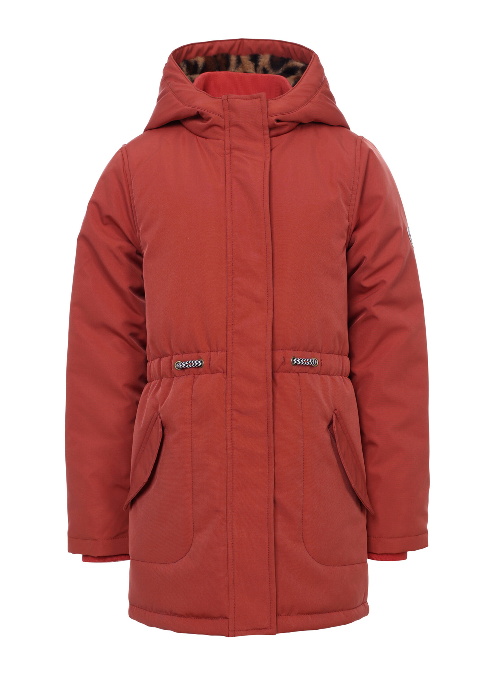 LOOXS Little Little parka outerwear jacket,Terracotta