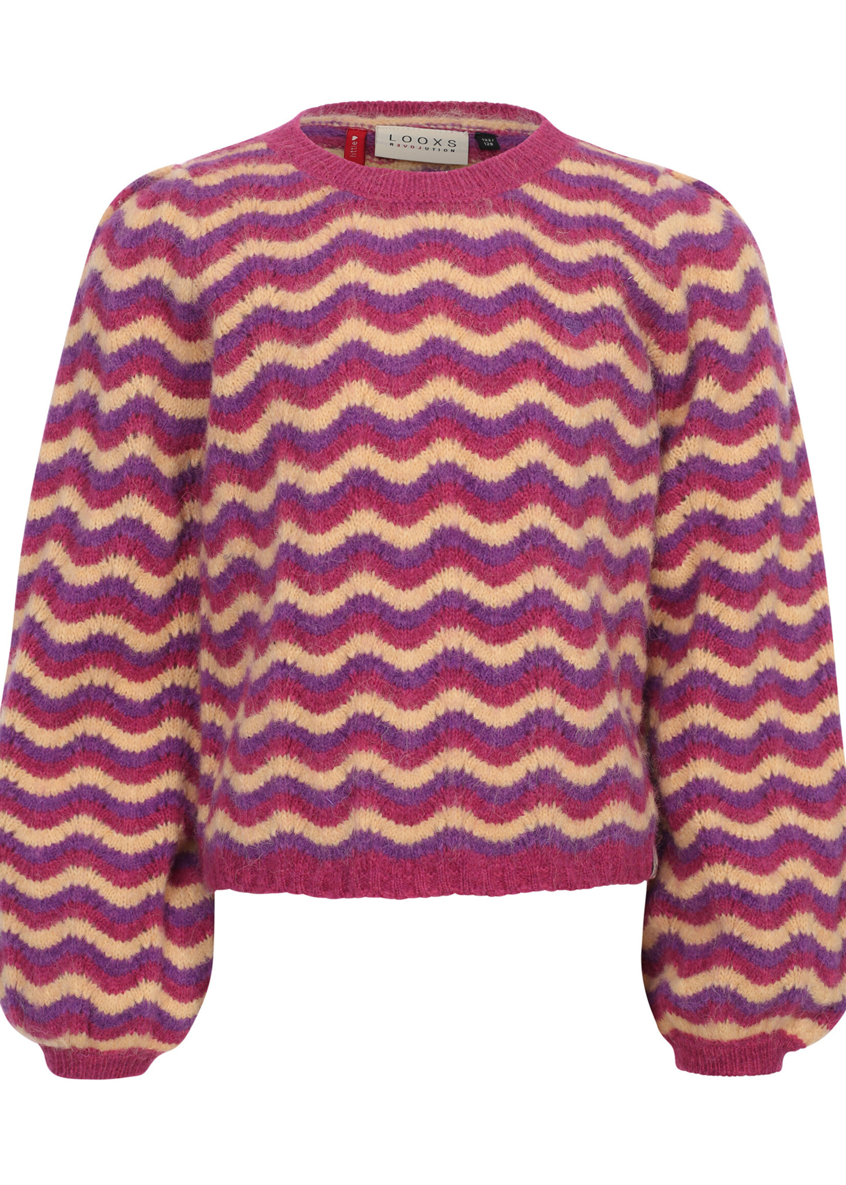LOOXS Little Little knit sweater,multi stripe