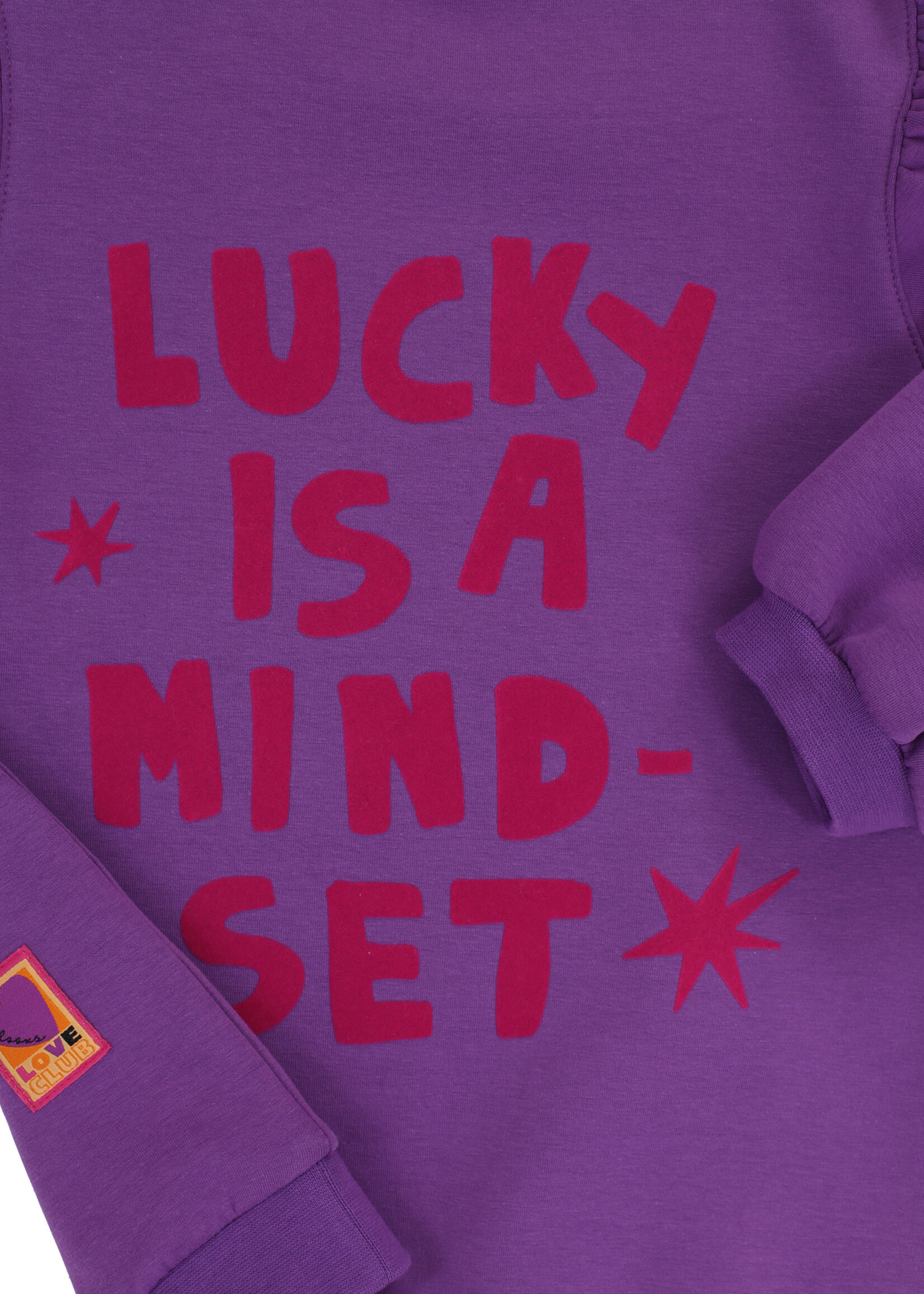 LOOXS Little Little sporty scuba sweat sweater,Violet purple