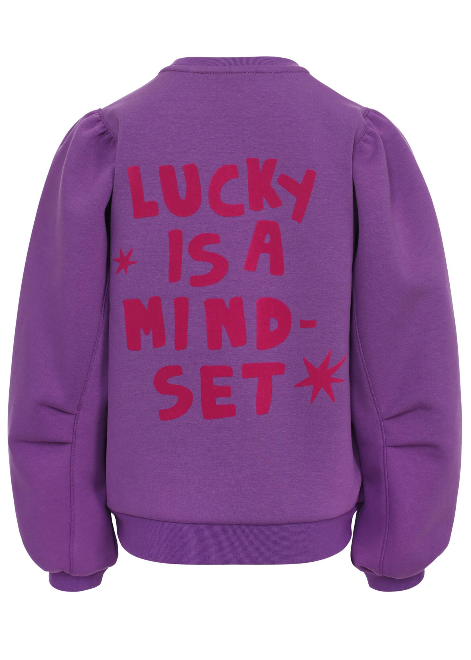 LOOXS Little Little sporty scuba sweat sweater,Violet purple