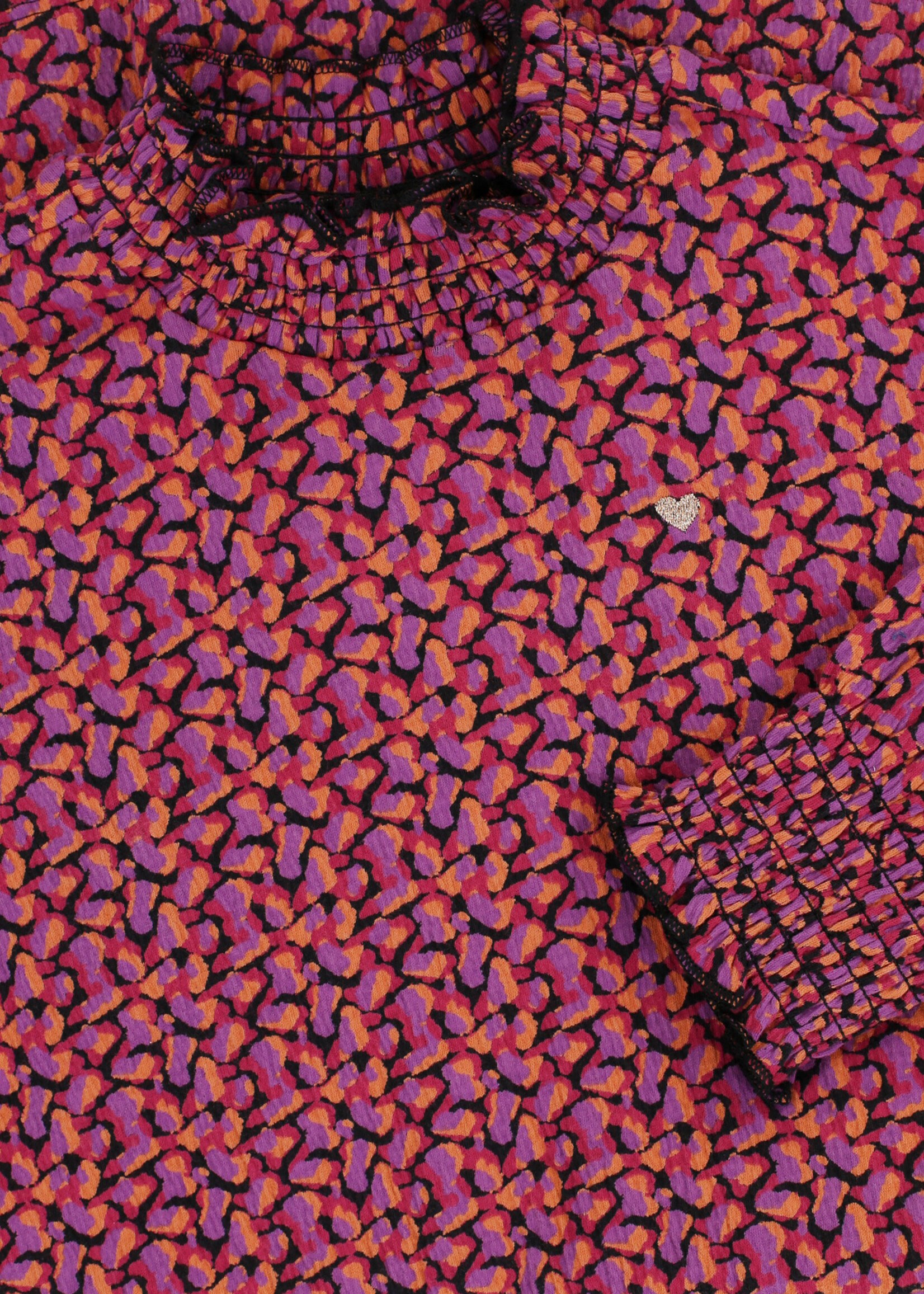 LOOXS Little Little crinckle dress,Confetti
