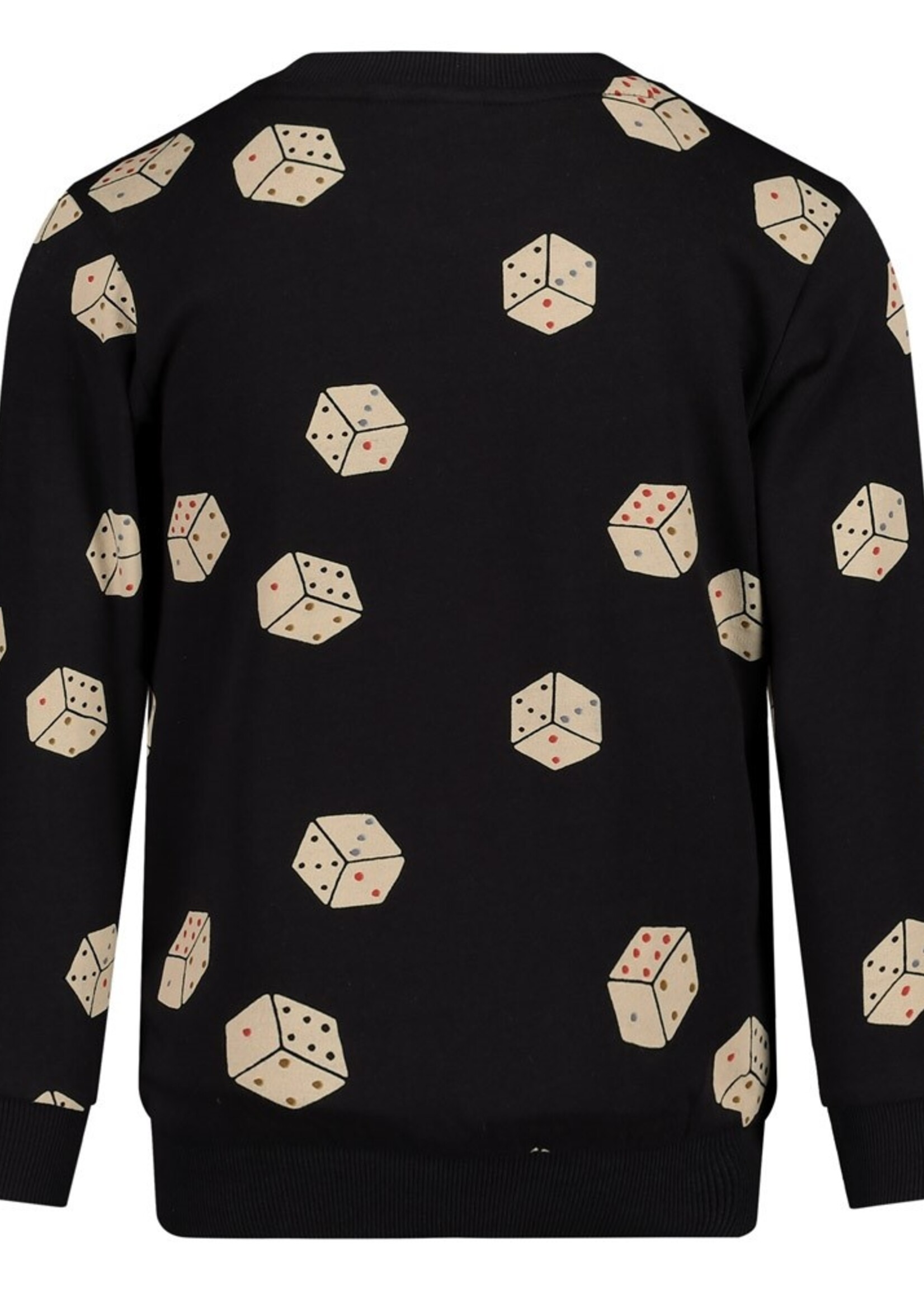 Sturdy Sweater AOP - Couch Club, Zwart