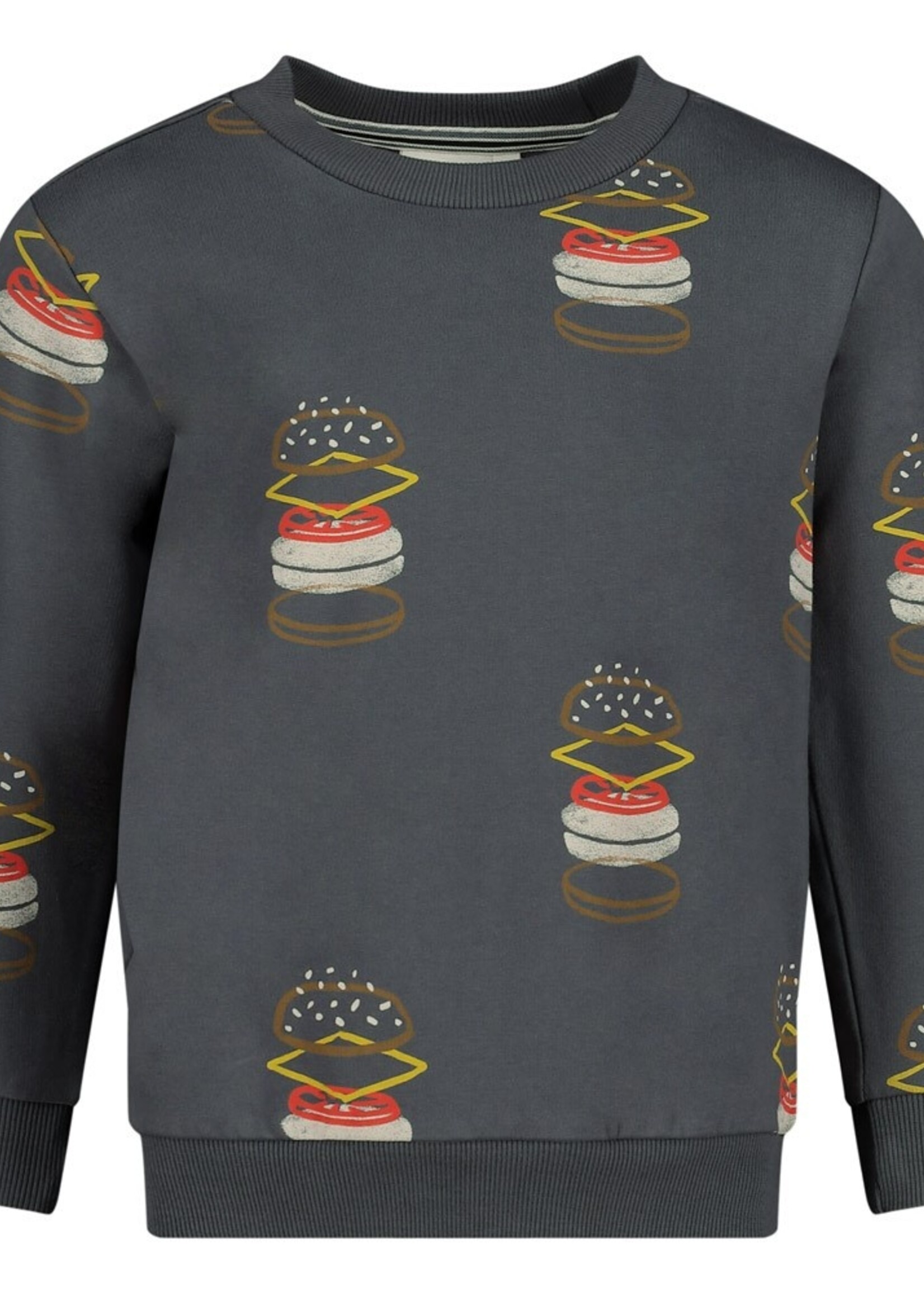 Sturdy Sweater AOP - Couch Club, Antraciet