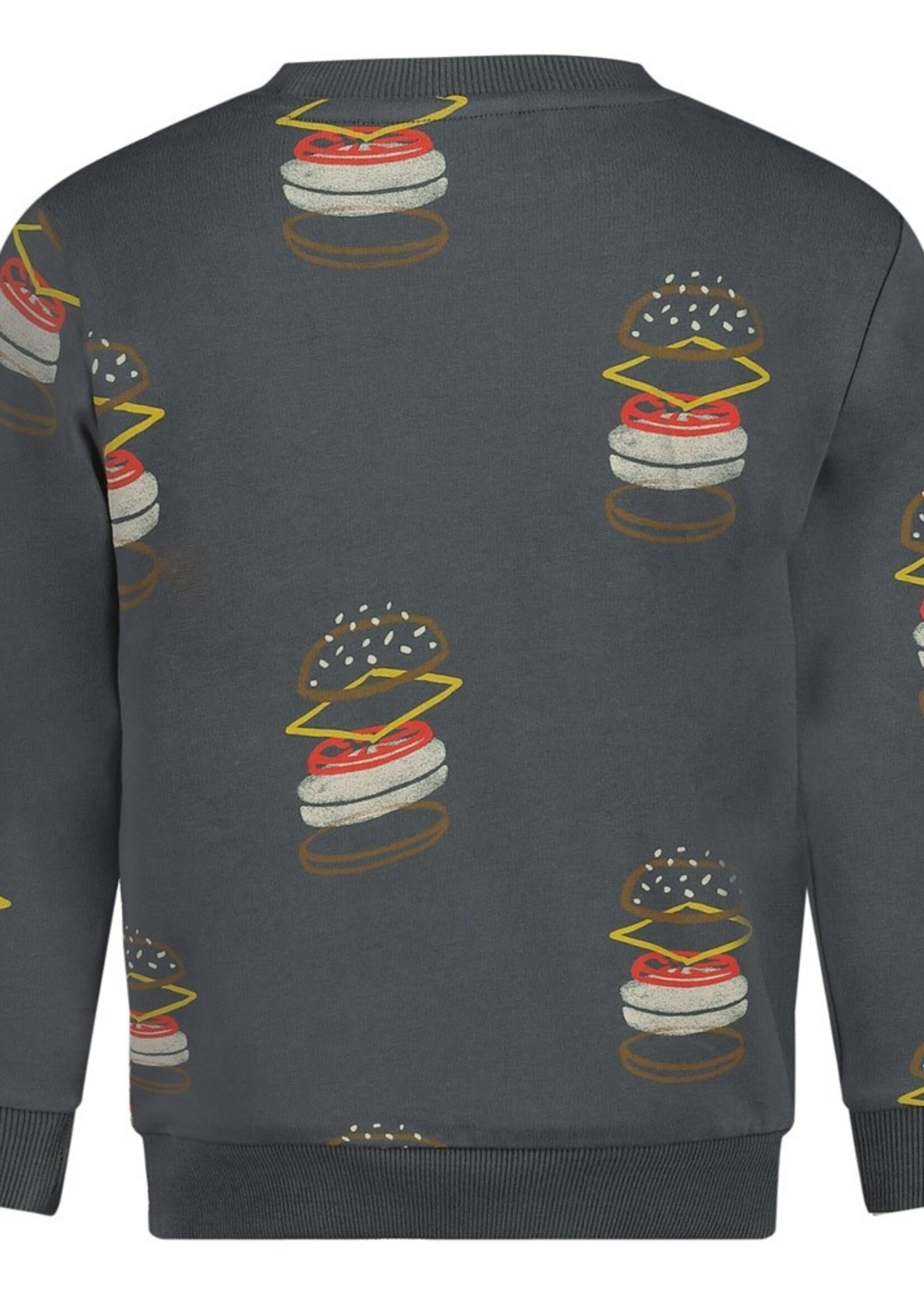 Sturdy Sweater AOP - Couch Club, Antraciet