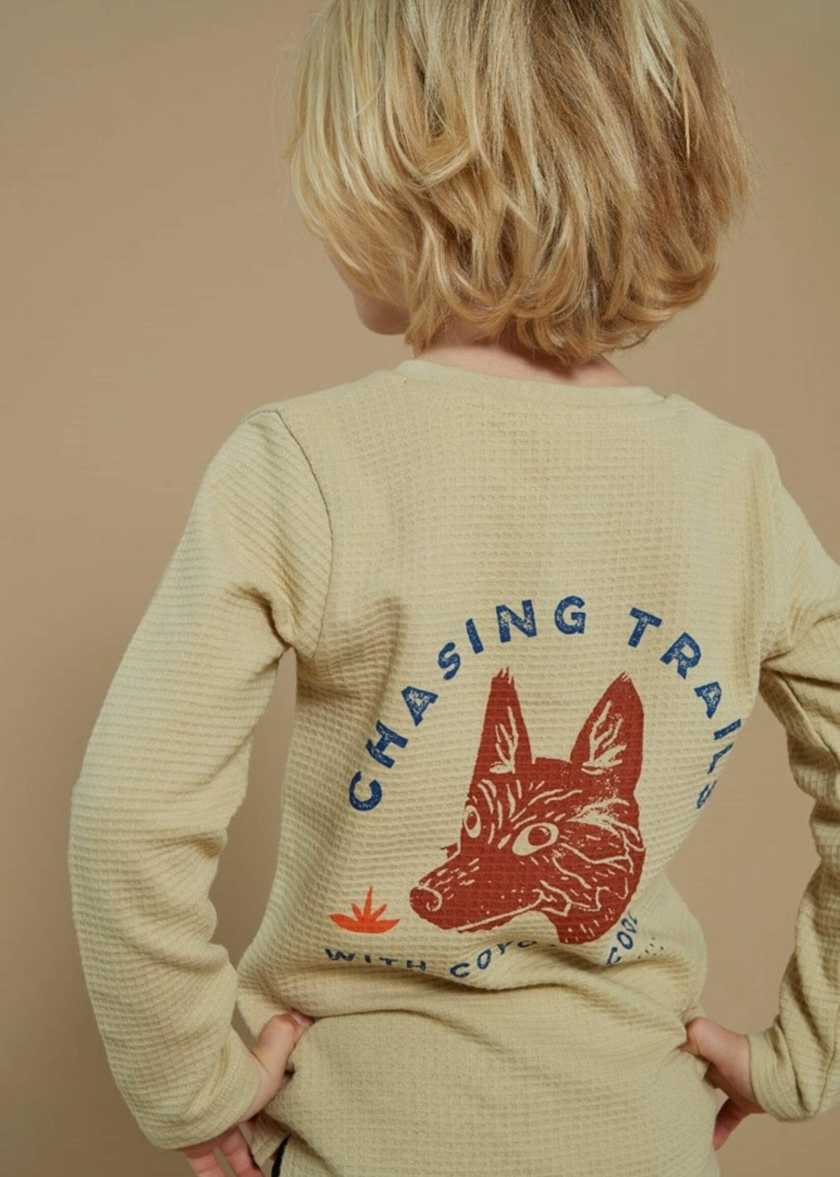 Sturdy Longsleeve wafelstructuur - Chasing Trails, Kit