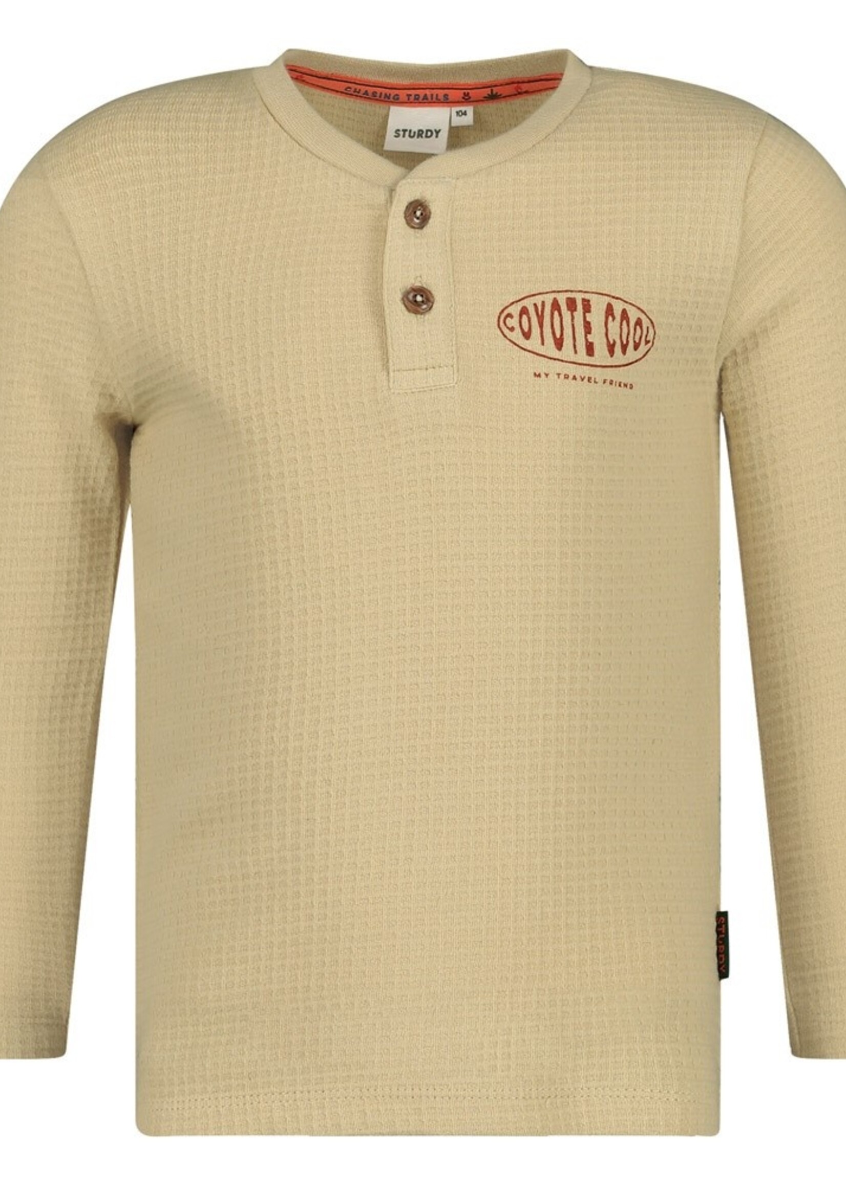Sturdy Longsleeve wafelstructuur - Chasing Trails, Kit