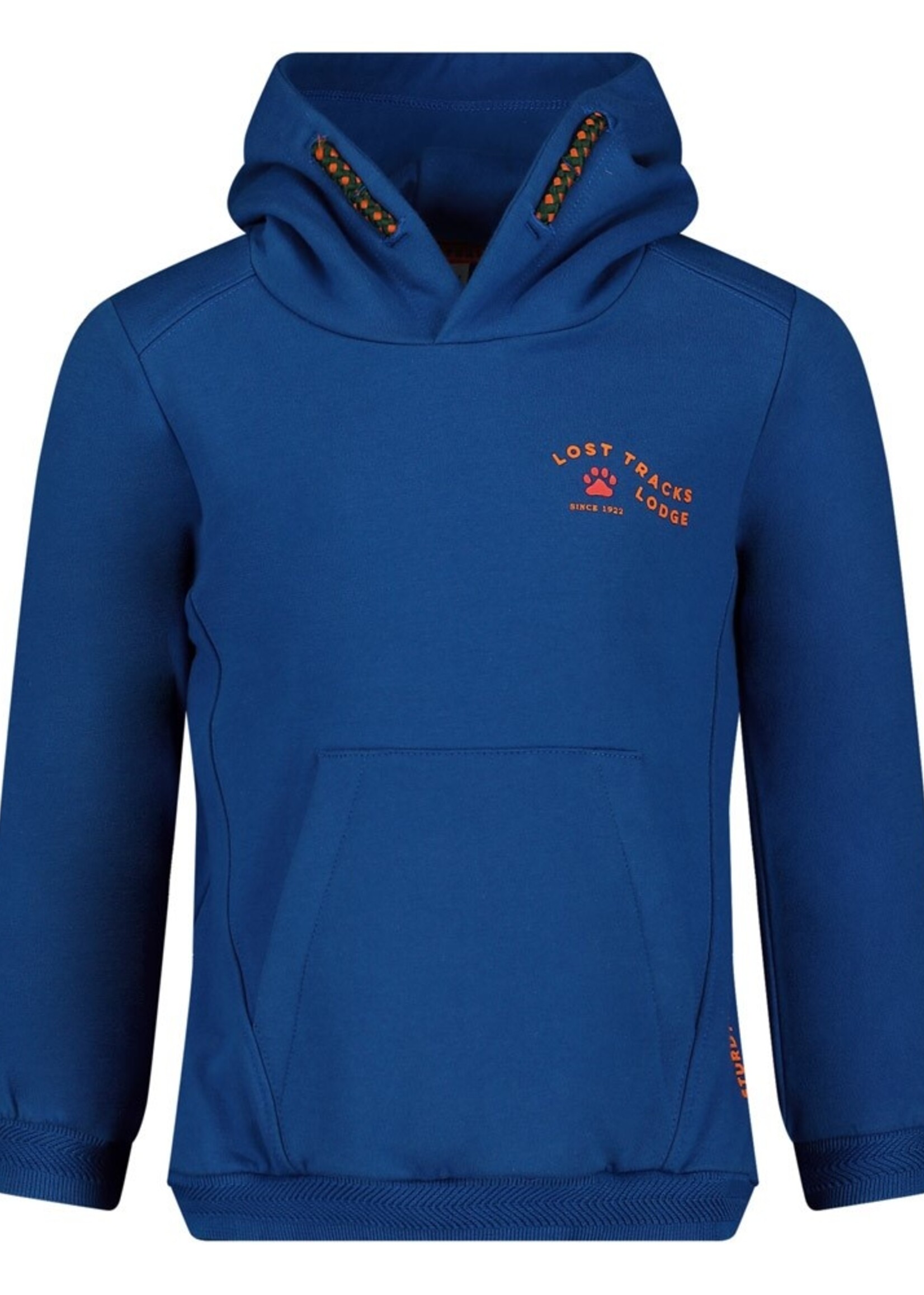 Sturdy Hoody - Chasing Trails, Blauw