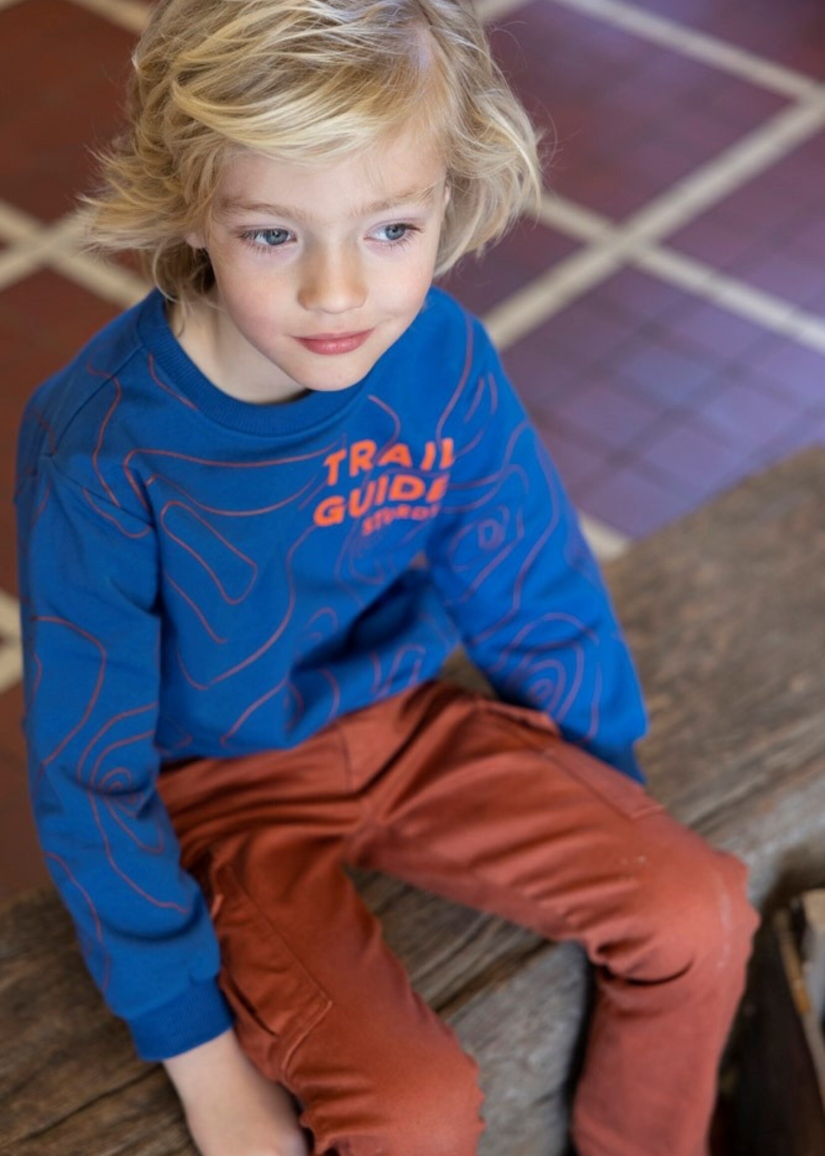 Sturdy Cargo broek - Chasing Trails, Roest