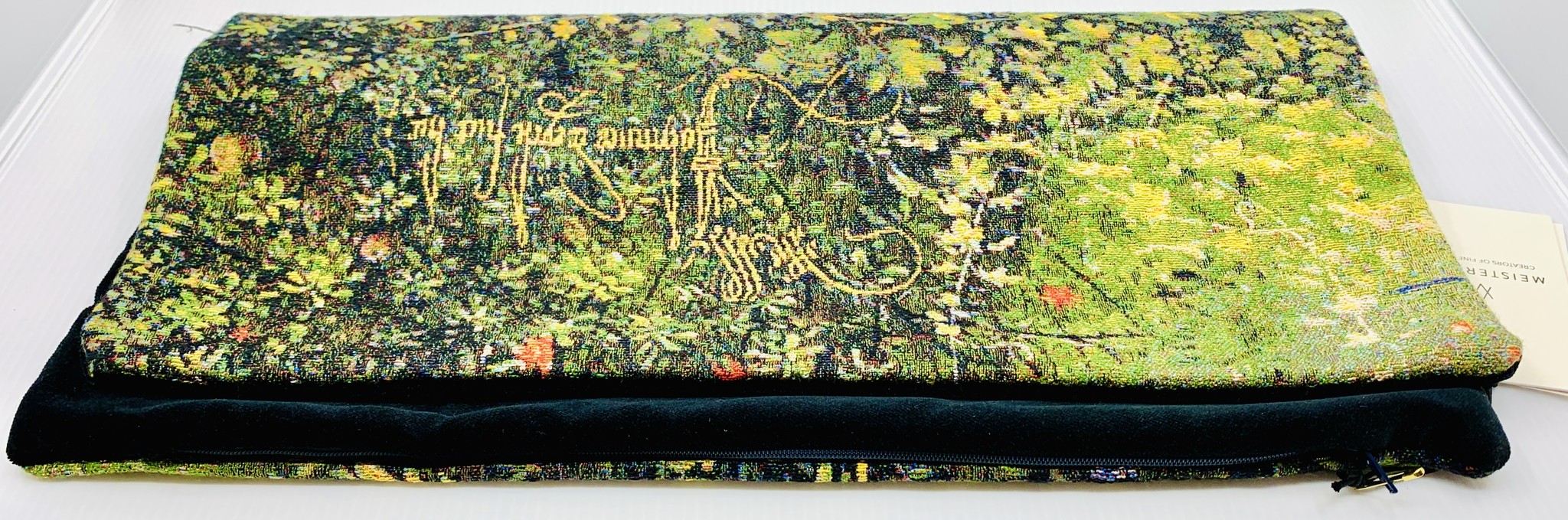 Meisterwerke Cushion cover Flowers with Jan Van Eyck’s signature - Meisterwerke