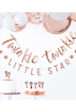 Ginger Ray Twinkle Twinkle Little Star Slinger Rosé Goud