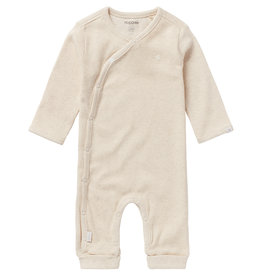 Noppies U Playsuit LS Rib Nevis Oatmeal