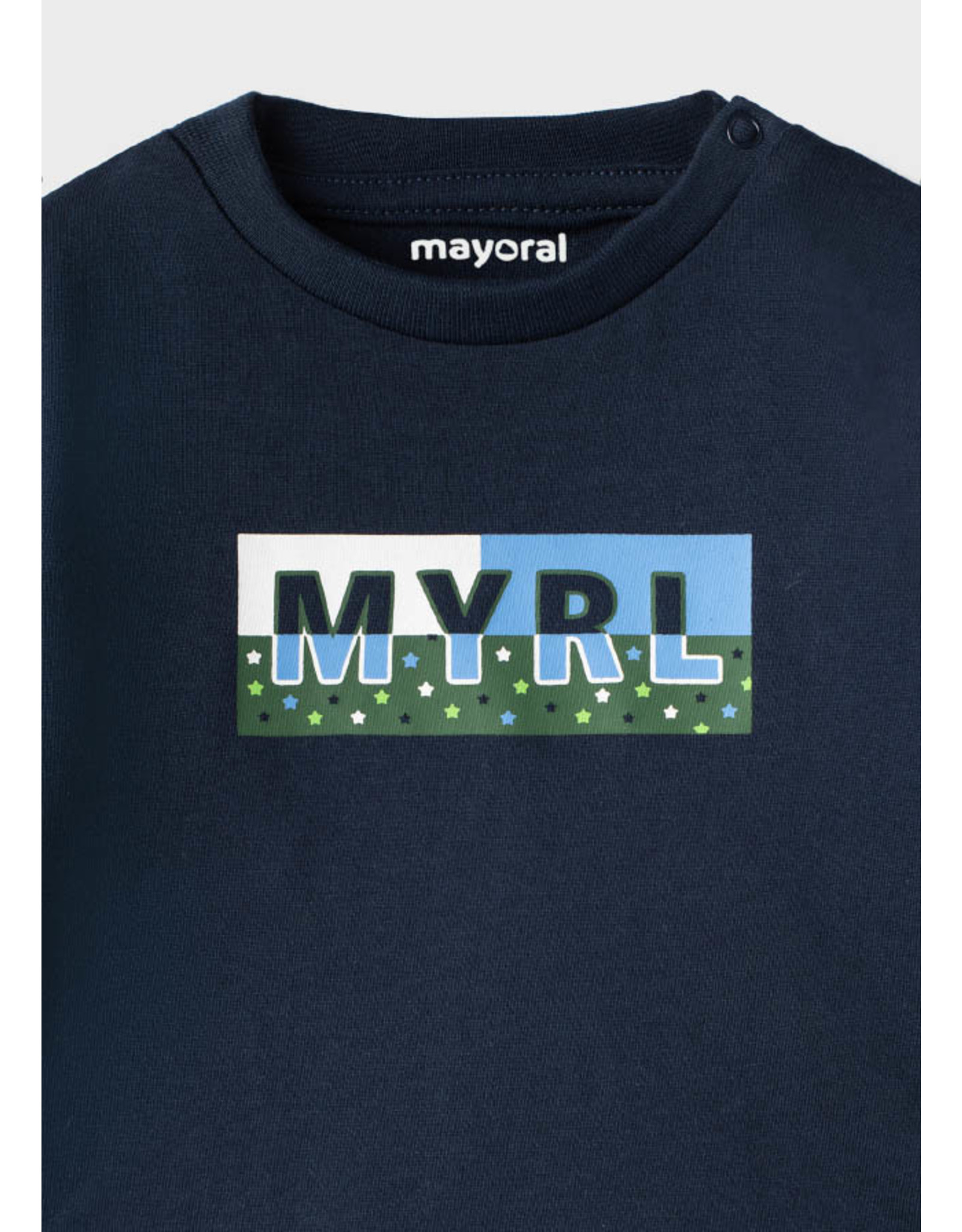 Mayoral L/S Basic T-Shirt Blue
