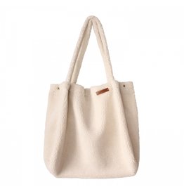 Your Wishes Tas teddy Mommy Tote Bag Off-White