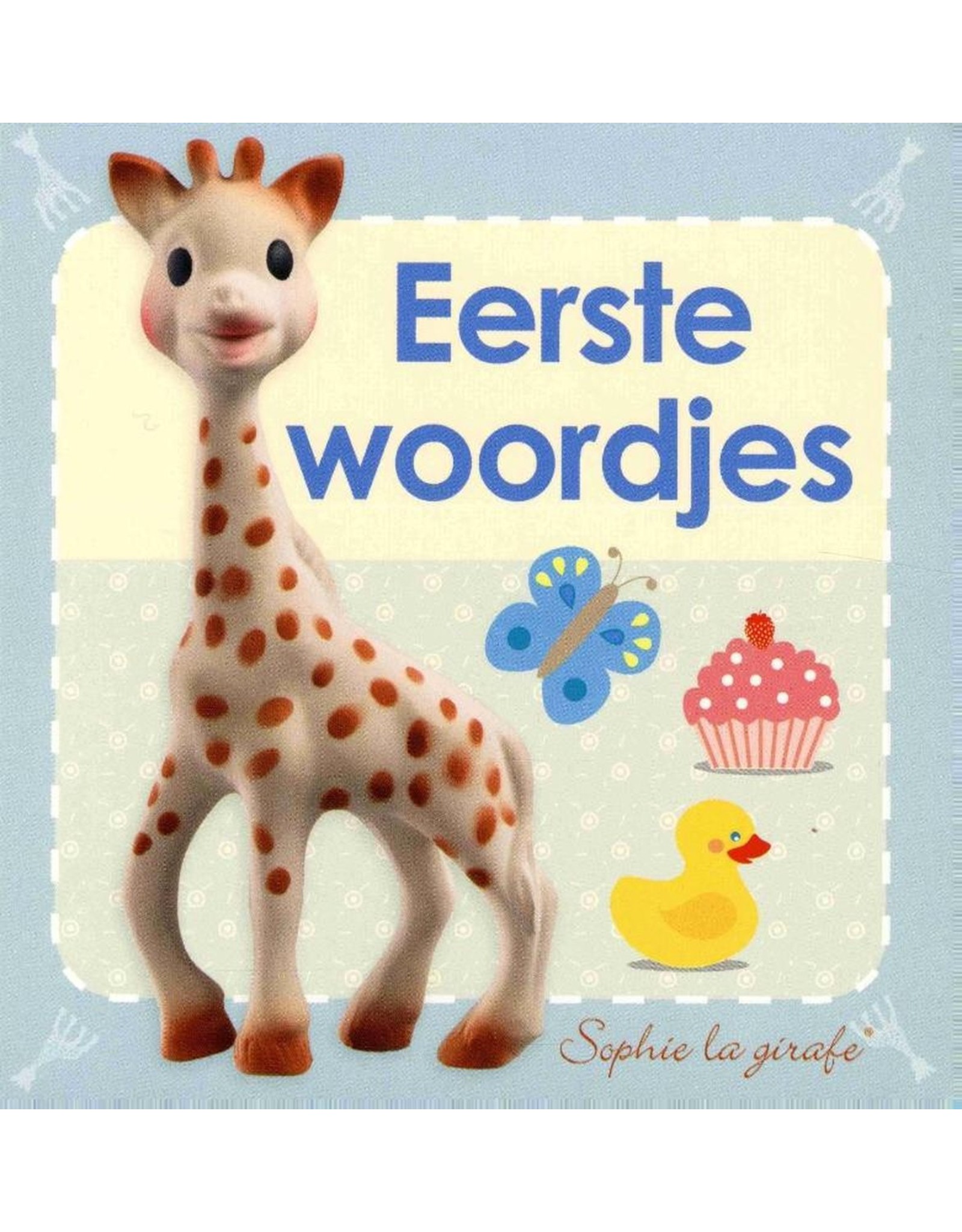Sophie de Giraf baby kartonboekje: Eerste woordjes