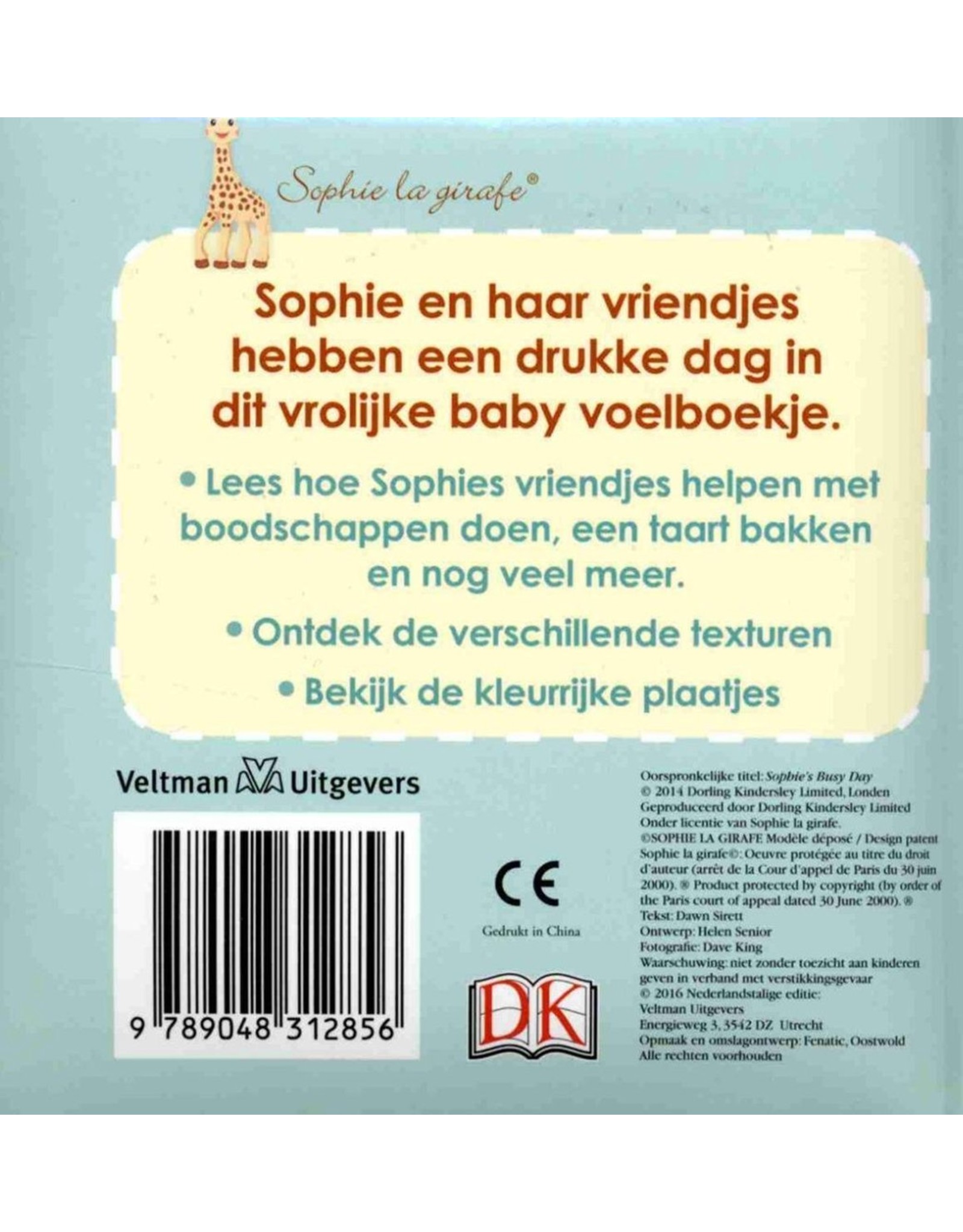 Sophie de Giraf baby voelboekje: Een dag met Sophie