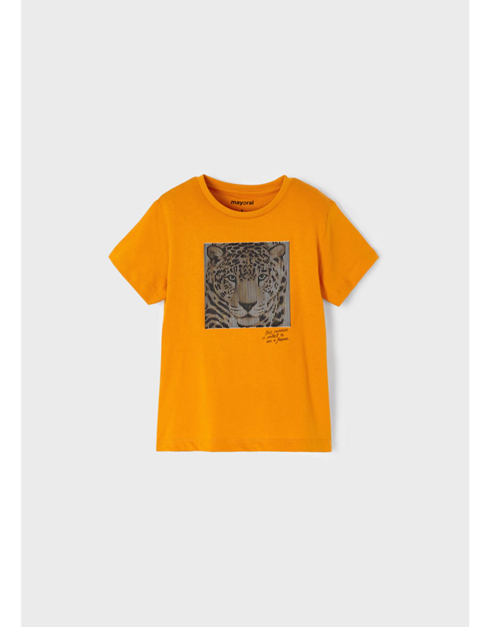 Mayoral S/s lenticular t-shirt Orange 3005-48