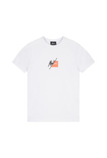 Malelions Junior Samsam T-Shirt White/Peach