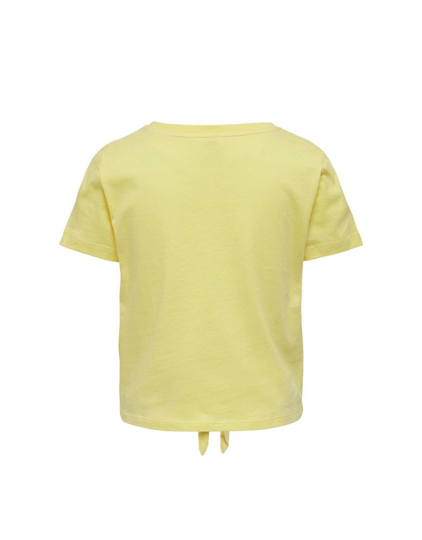 Kids Only T-Shirt Kogkita Reg S/S Knot College Top Box Jrs Lemon Drop