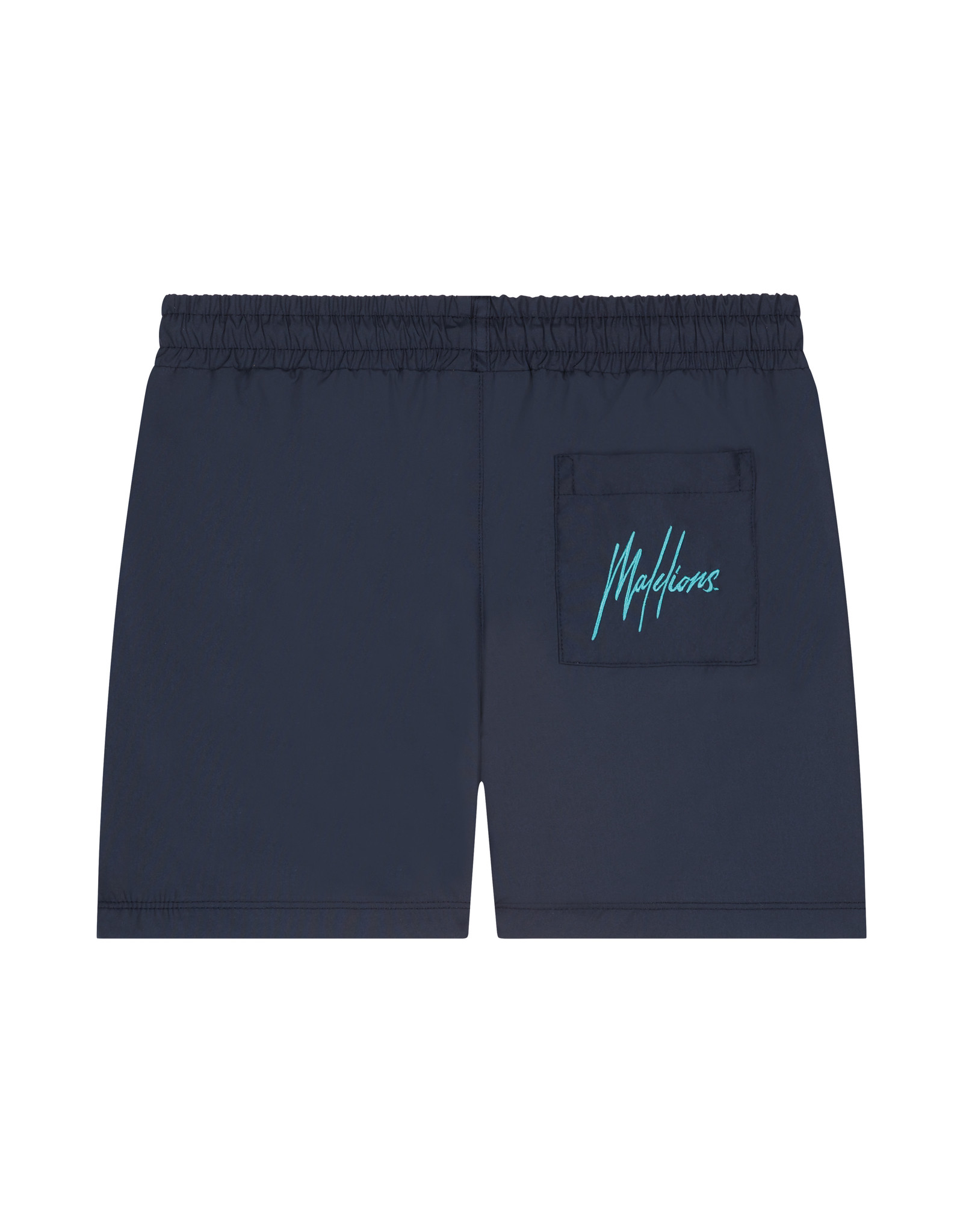 Malelions Junior Francisco Swimshort Navy/Turquoise